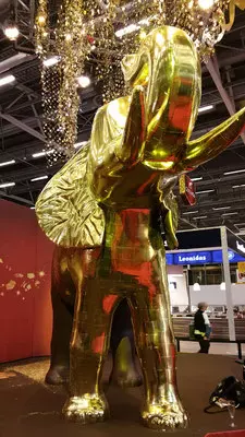 éléphant en chocolat